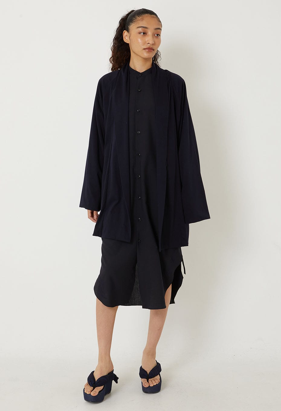Nagare Sakura Reversible Japan Jacket - DARK NAVY