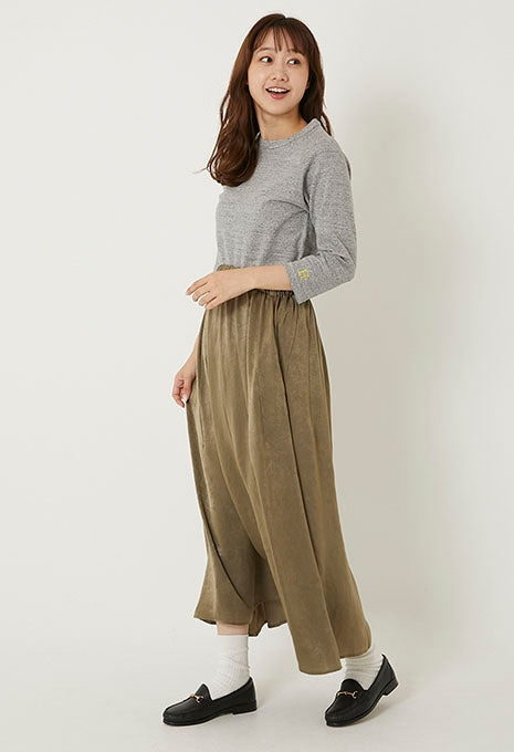 ストレッチフライス ハーフスリーブ Tシャツ - GREY