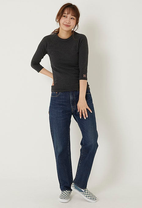 ストレッチフライス ハーフスリーブ Tシャツ - DARK GREY