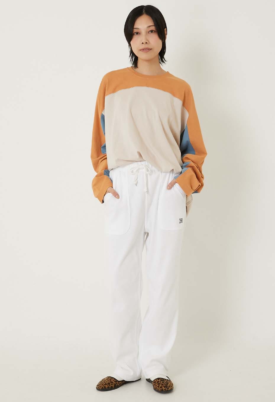 ストレッチフライス 9.5oz イージーパンツ - WHITE