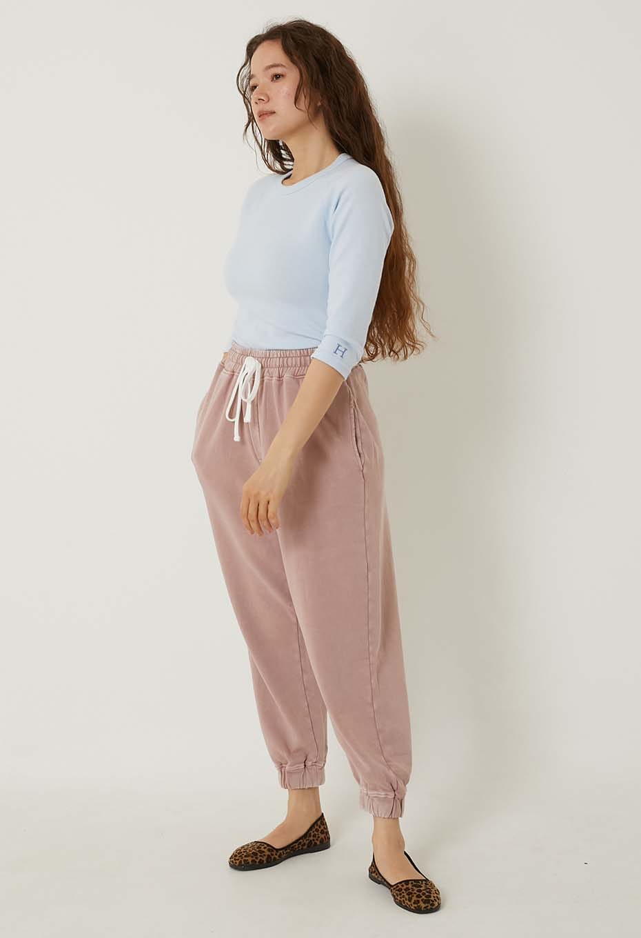 ストレッチフライス ハーフスリーブ Tシャツ - LIGHT BLUE