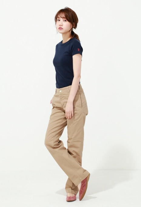 ストレッチフライス ショートスリーブ Tシャツ - NAVY