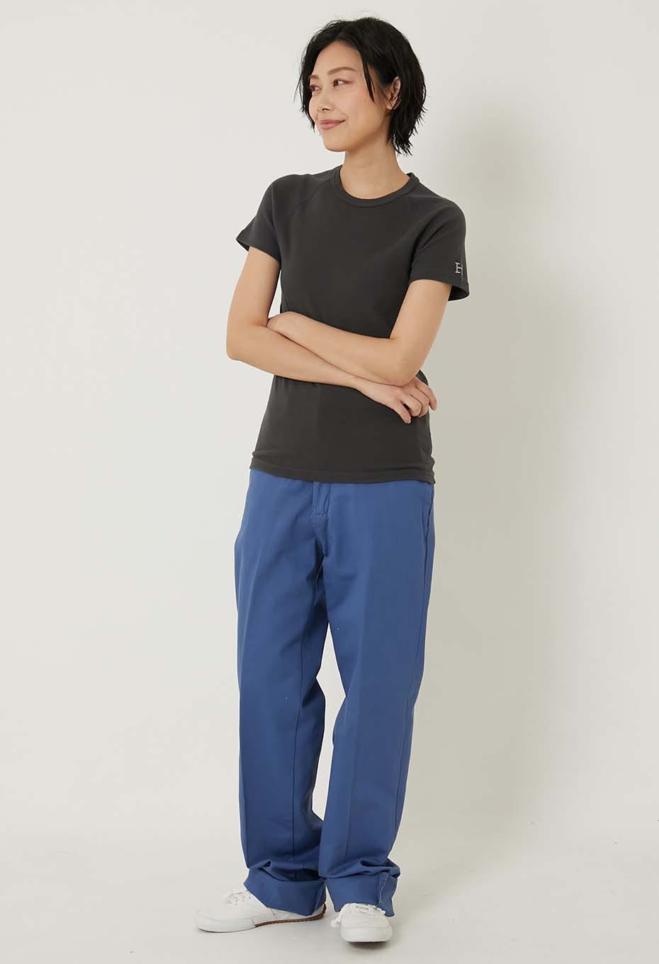ストレッチフライス ショートスリーブ Tシャツ - CHARCOAL
