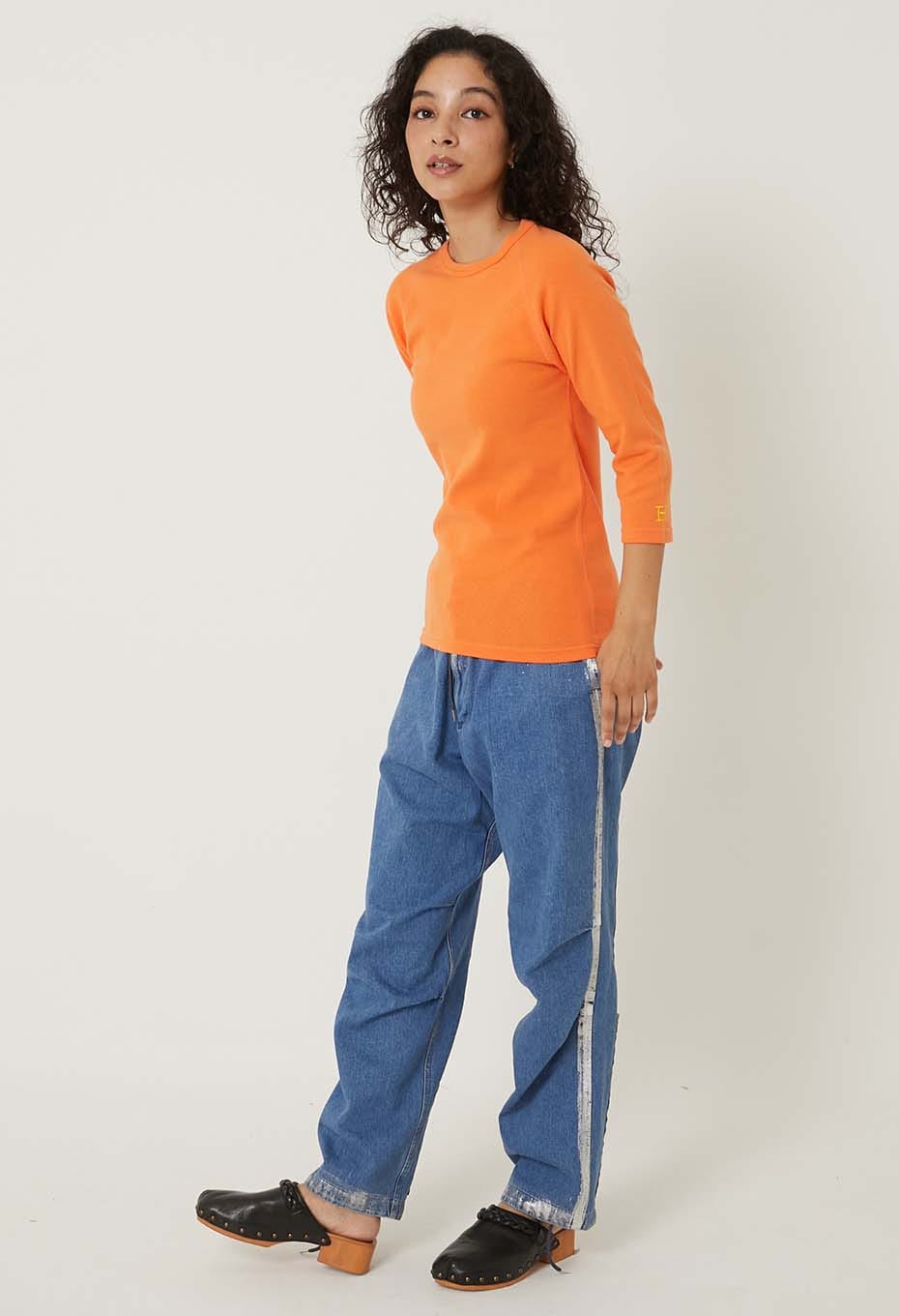 ストレッチフライス ハーフスリーブ Tシャツ - LT ORANGE