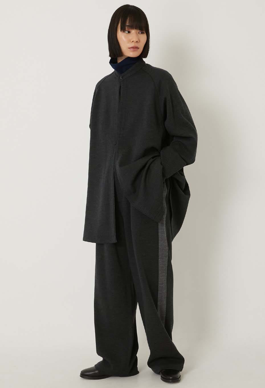 Double face jersey track pants - CH GRAY
