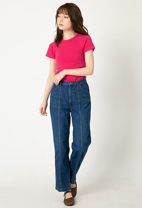 ストレッチフライス ショートスリーブ Tシャツ - SCARLET