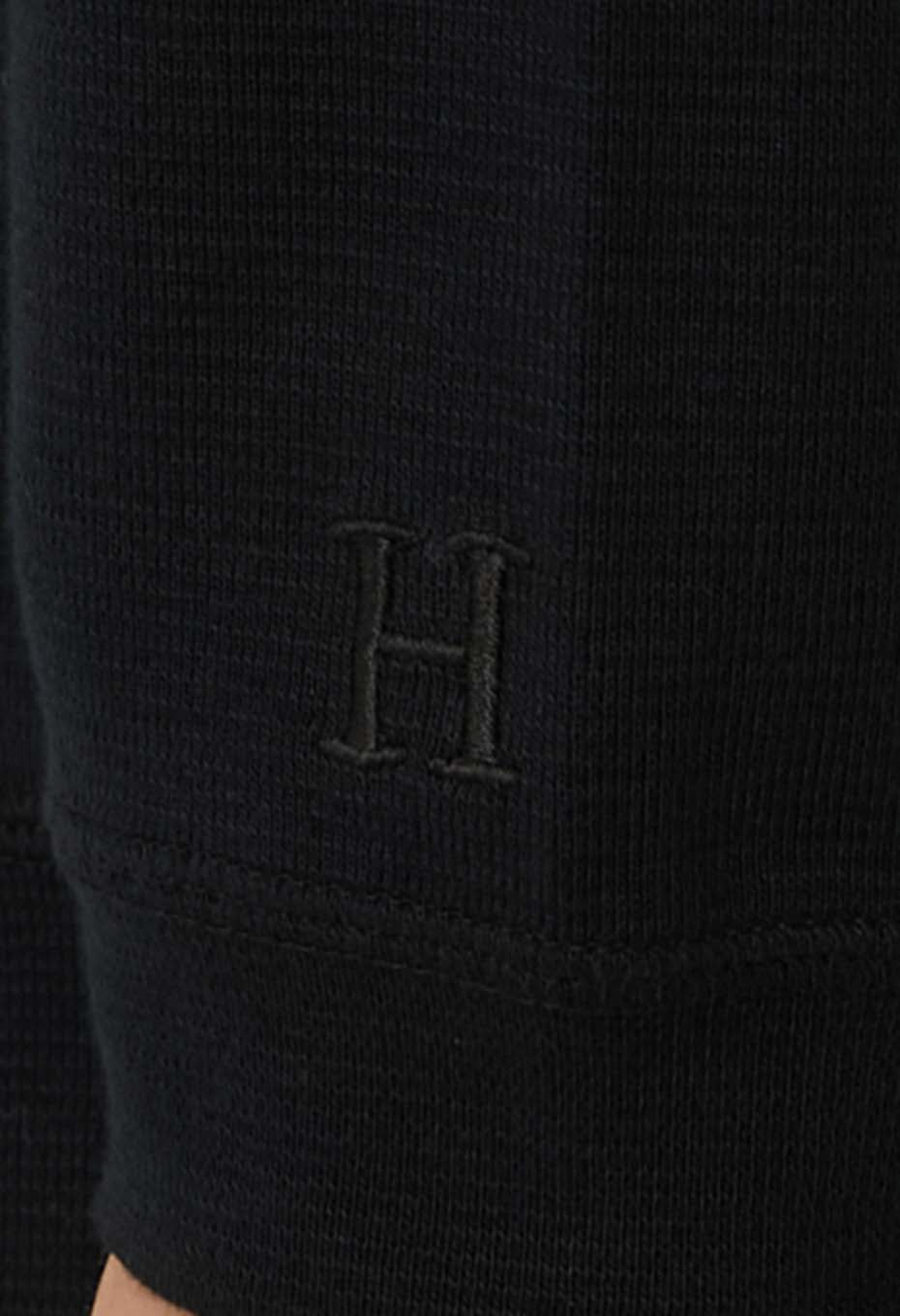WILDSIDE × HOLLYWOOD RANCH MARKET /ストレッチフライス ヘムリブ Ｔシャツ - BLACK