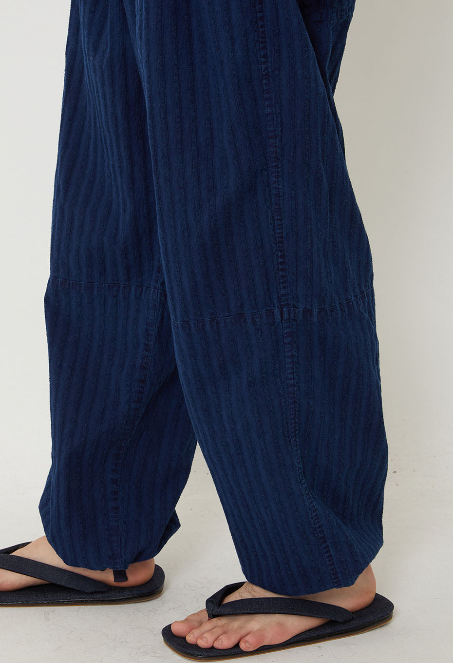 Bouclé Stripe All-in-One - INDIGO