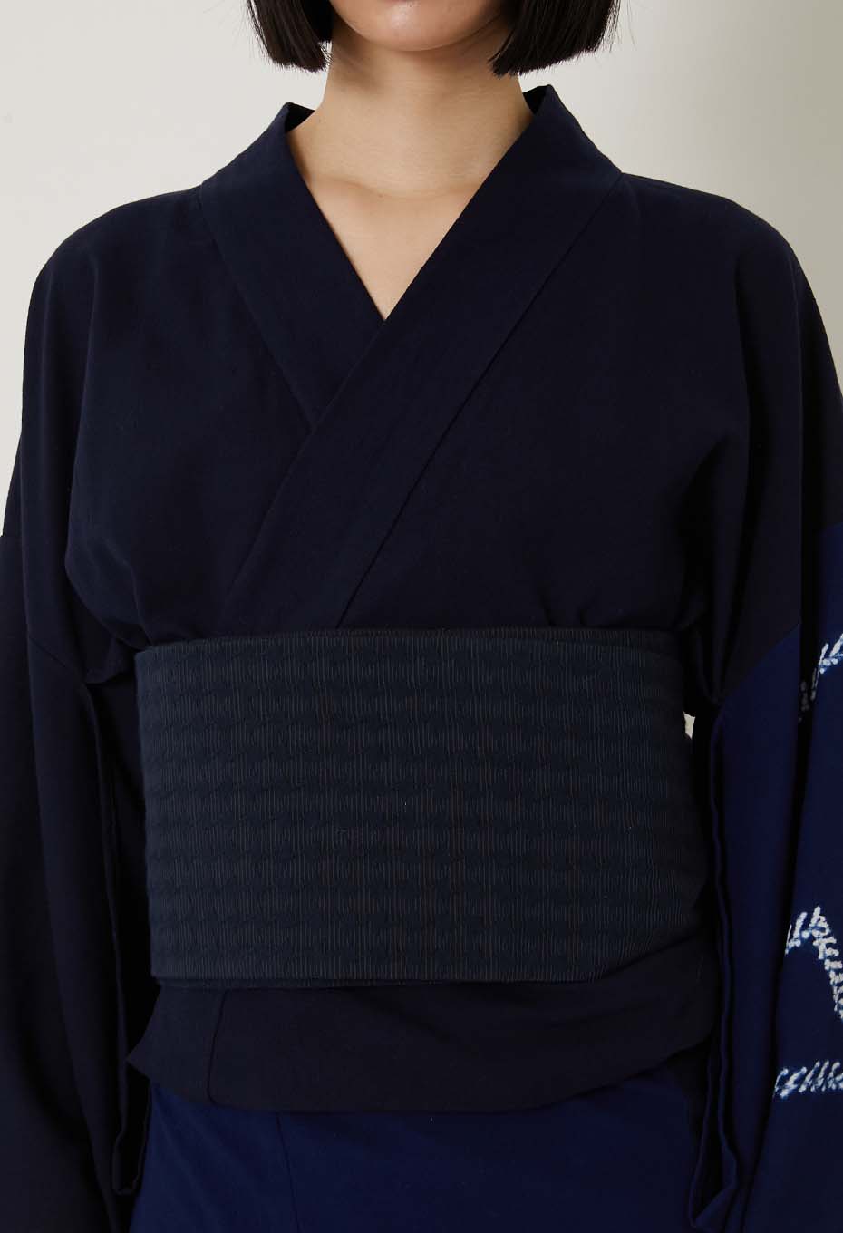 Kazaguruma Jacquard Women's Hanhabaobi - DARK NAVY